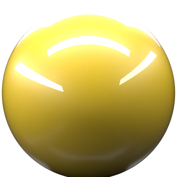 SAFFRON YELLOW paint orb