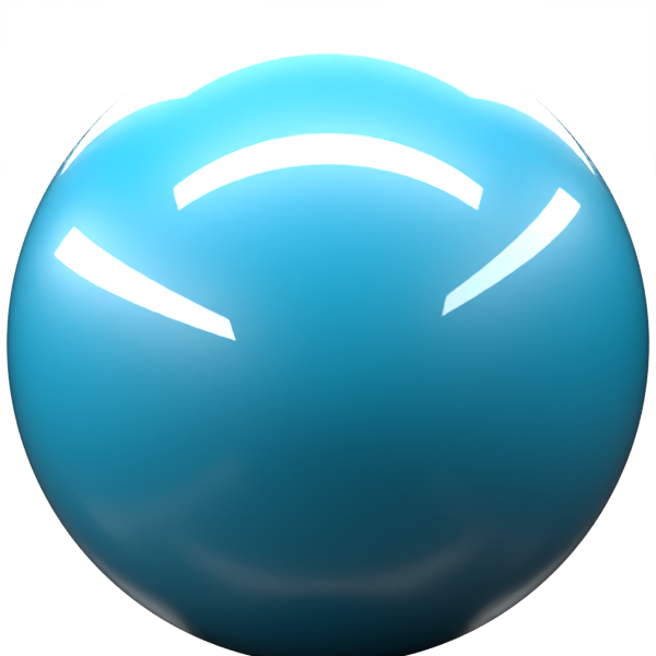 PACIFIC BLUE M. paint orb