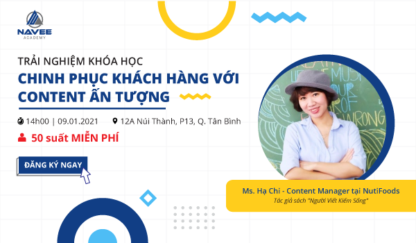 Trải Nghiệm Khóa Học Chinh Phục Khách Hàng Với Content Ấn Tượng