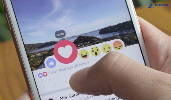 Reaction Facebook