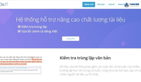 Phần mềm Check đạo văn