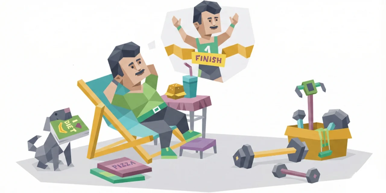 16Personalities illustration of an INFP personality type visualizing meaningful goals, emphasizing purpose, creativity, and inner motivation.