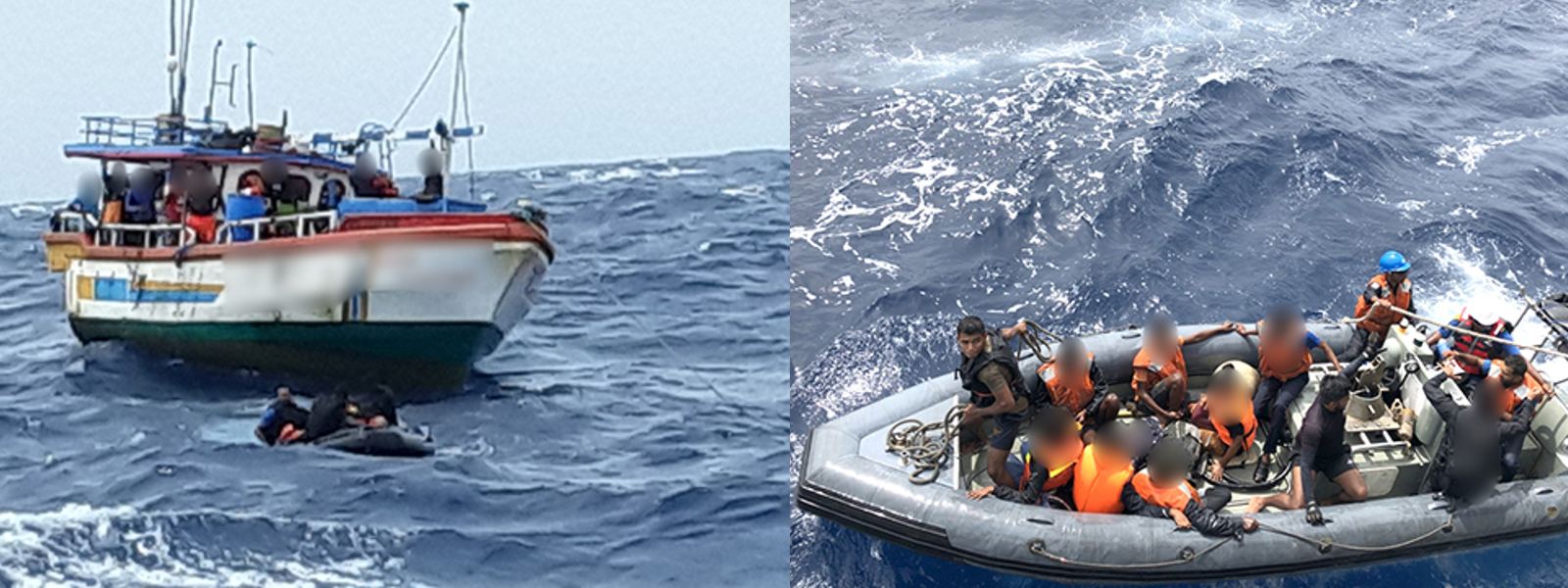 Navy rescues 55 suspected illegal migrants