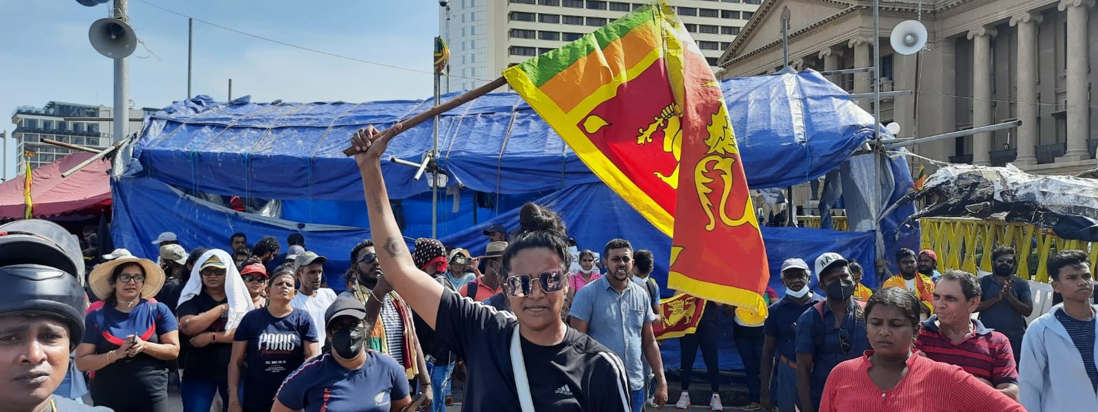BREAKING: Sri Lankan President’s House stormed by protestors