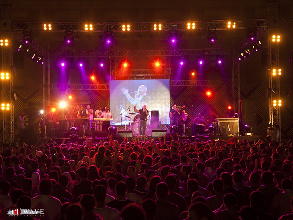 Black Theame, Zap Tharwat & Mahmoud El Esseily @Ahram Canadian University Spring Party 