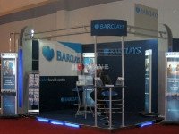 BARCLAYS booths