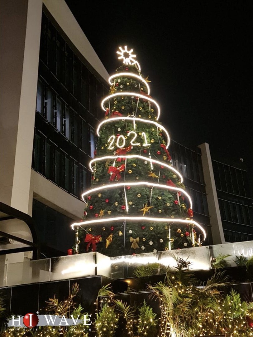 Polaris mall Christmas decorations