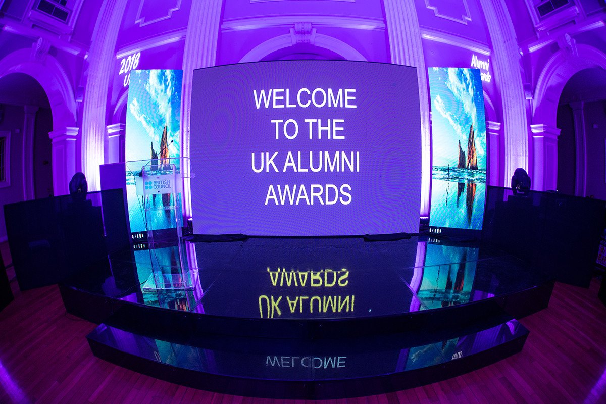 The British Council celebrated the UK Alumni Awards