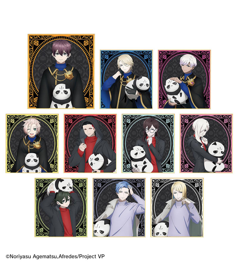 ヴィジュアルプリズン」10人のキャライラストをデザインした