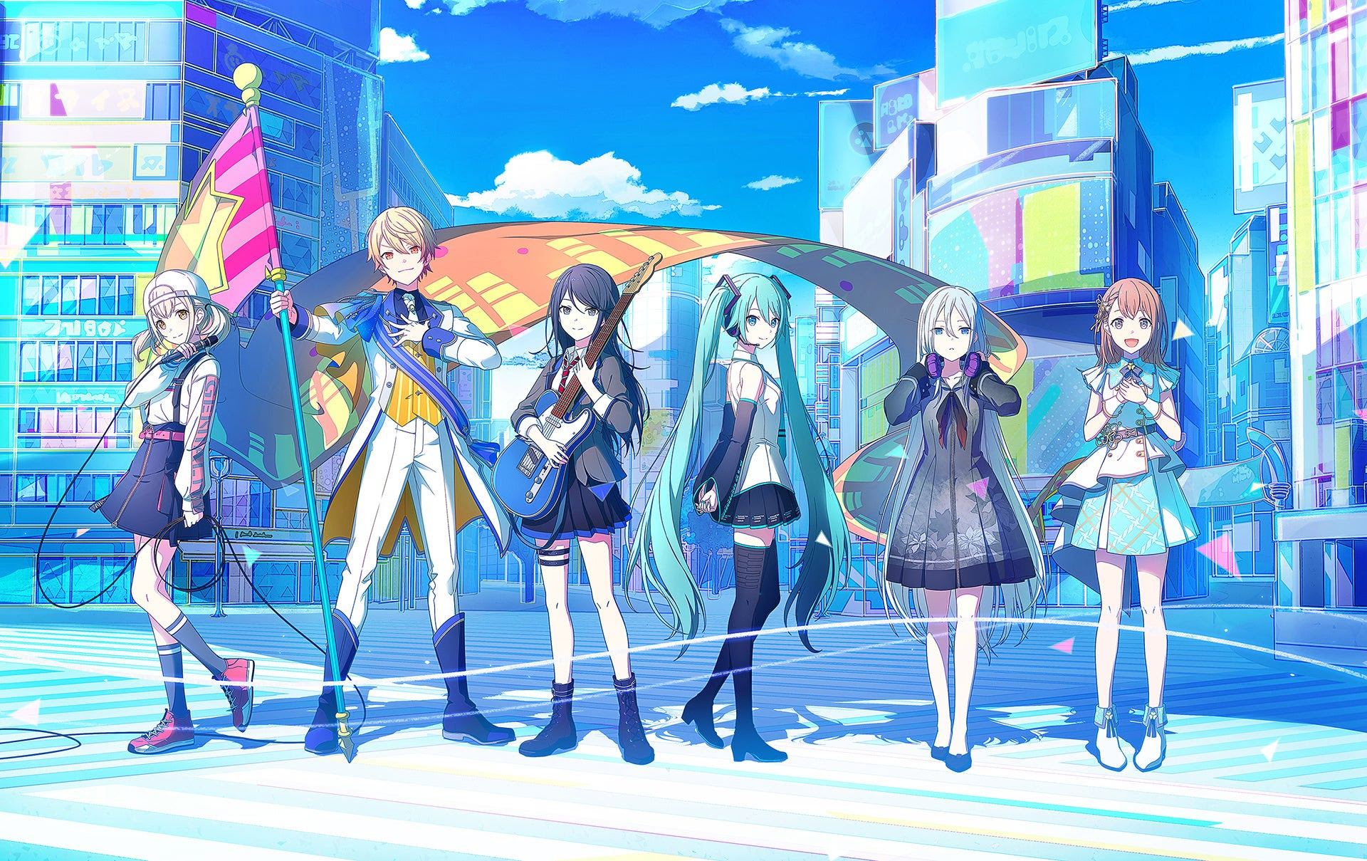 プロセカ』公式ビジュアルファンブック第3弾、美麗イラスト380点を収録