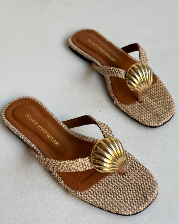 SHORT STRAW SLIPPERS - Image 2