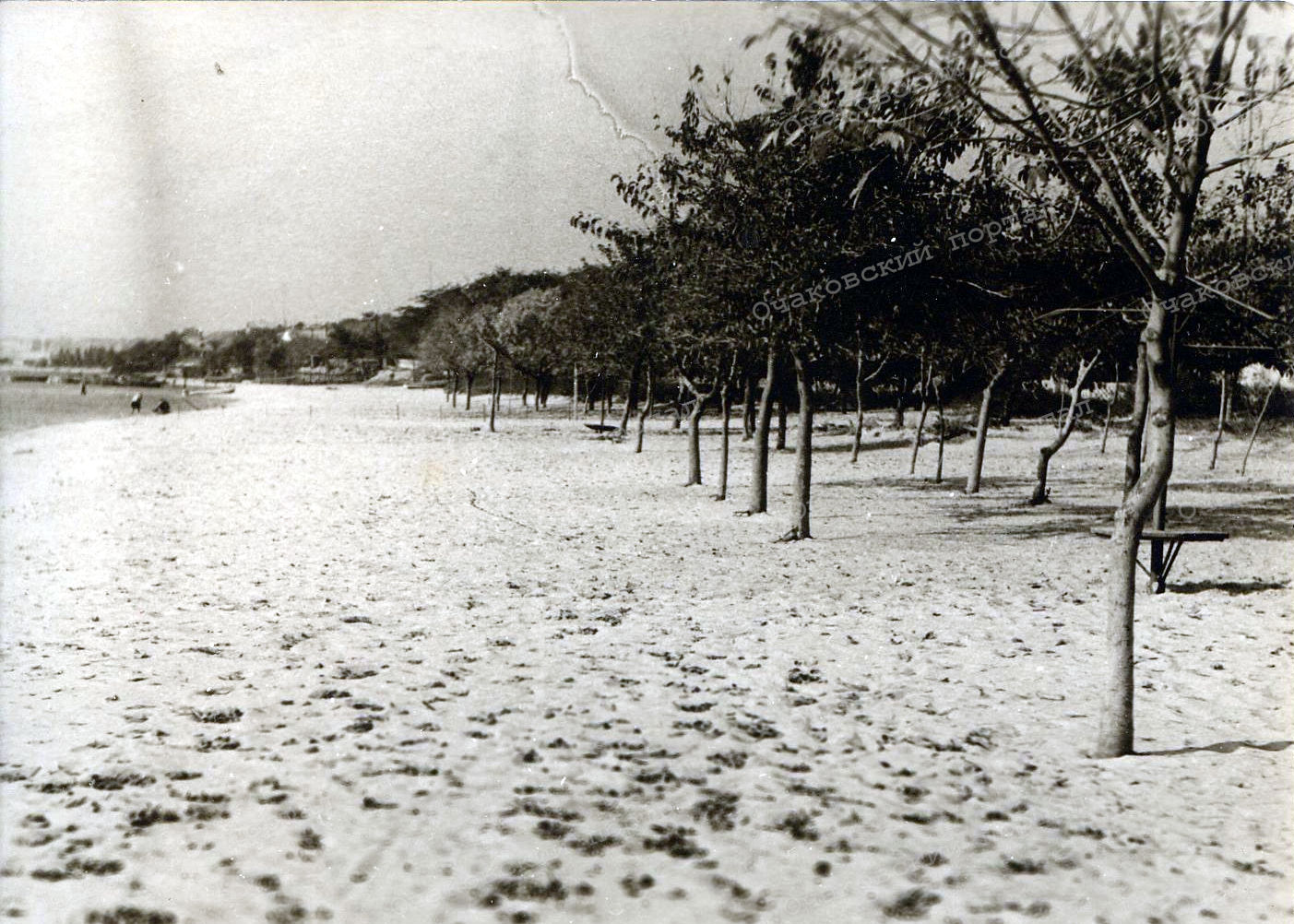 Очаковский пляж 70-е гг.