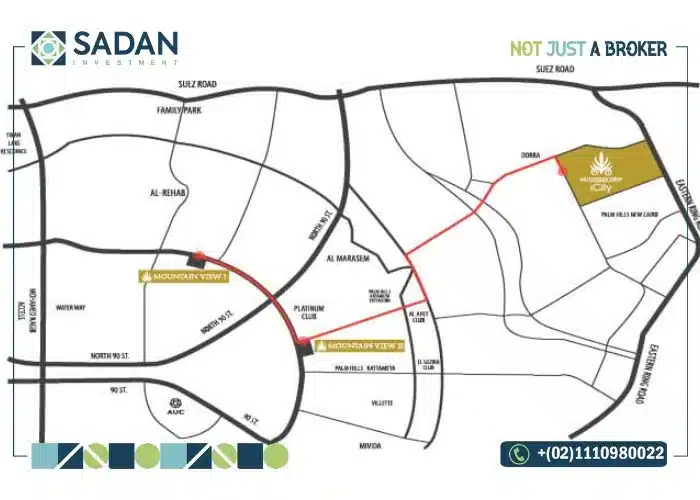 Mountain View Icity location