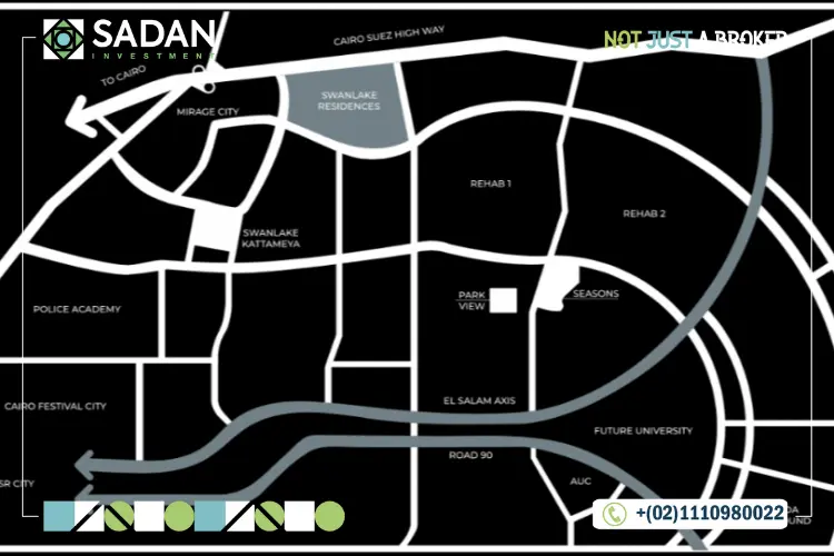 Location of Compound Swan Lake