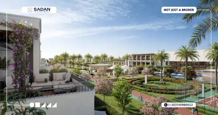 Panoramic View of Compound Belle Vie New Zayed