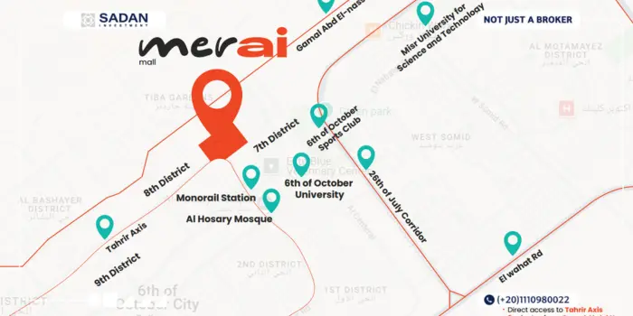 Mall Merai October Map