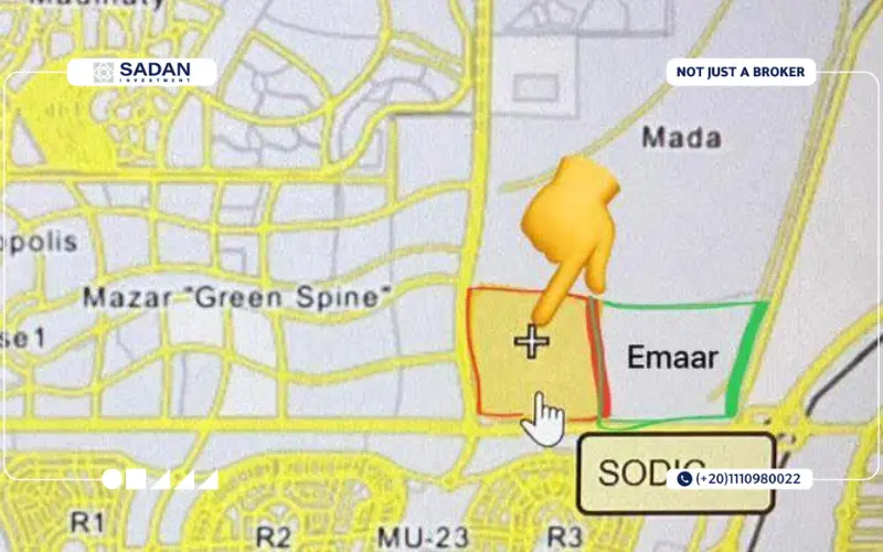 Map of Compound Sodic Mostakbal