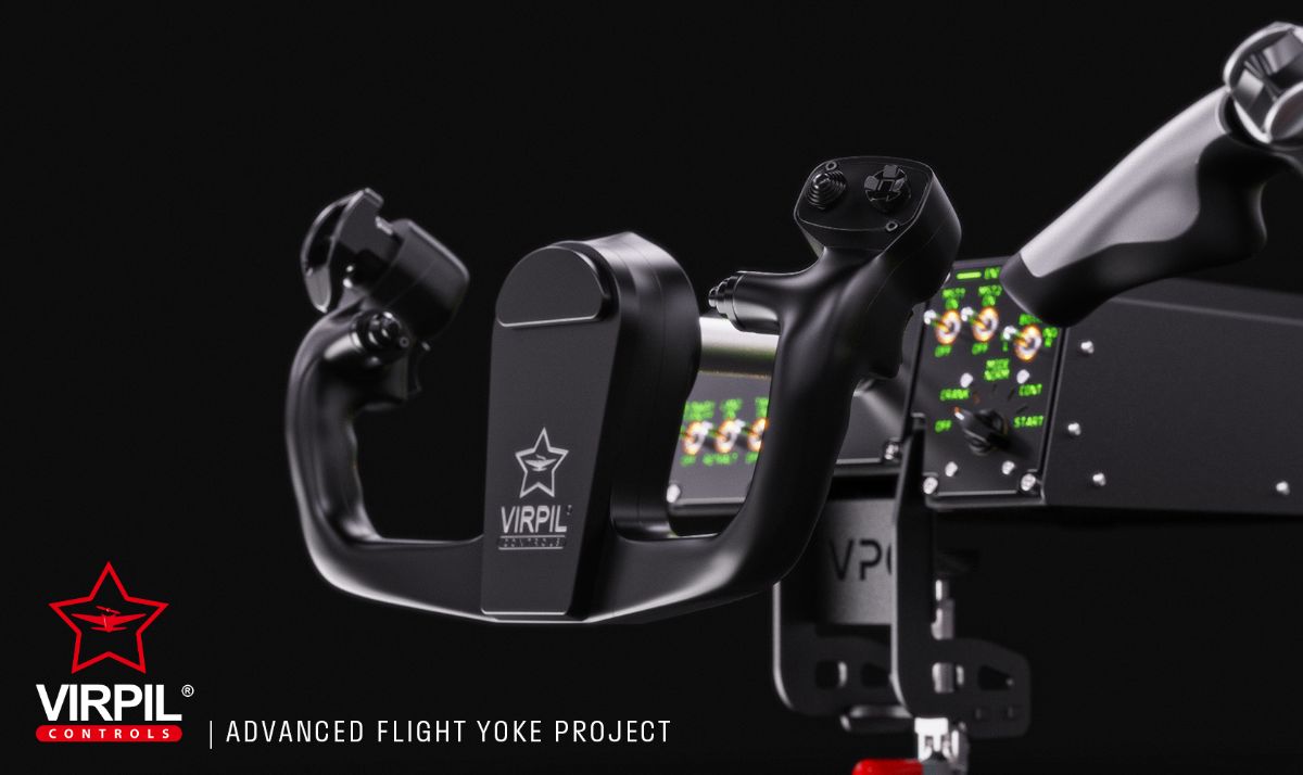 Virpil Advanced Flight Yoke Project Boeing-style