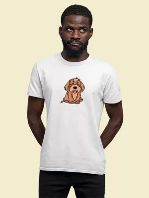 Cute Dog Tshirt: Meet the fluffy boi - Big doggo who's ready to play: Celebrate the love for your furry friend with our "Big Doggo, Fluffy Boi" design, capturing the playful spirit and loyal companionship of man's best friend on merch.