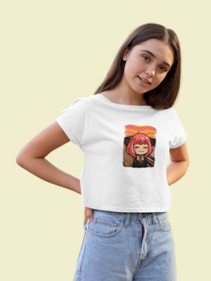 Spy X Family: Anya Forger Crop Top Portrait Unique and Eye-catching - <p>Capture the essence of Anya from Spy X Family in this eye-catching portrait. Perfect for fans, it's a unique addition to your Spy X Family collection.</p>