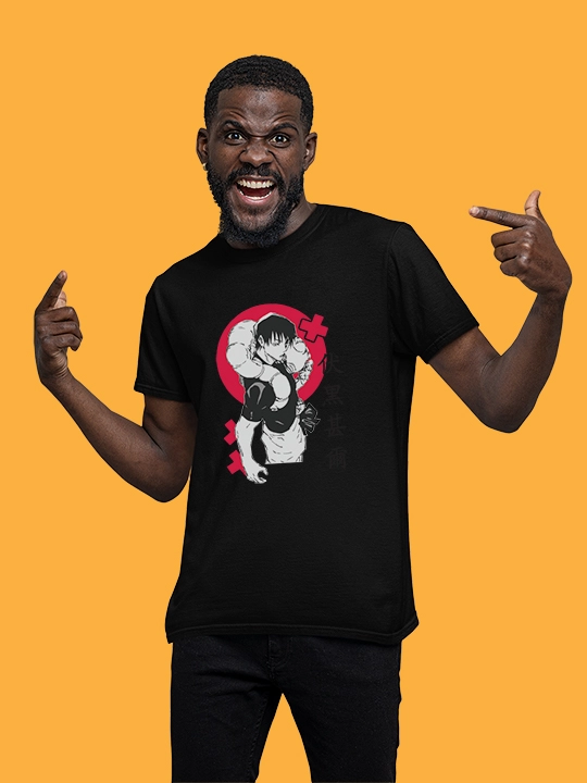 Toji Fushiguro: Unraveling Unyielding Shadows Fanart Tshirt  Jujutsu 