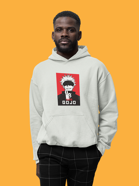 Gojo Satoru Fanart Hoodies: Supreme Sorcery from Jujutsu Kaisen