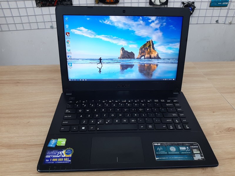 LAPTOP ASUS X450LD (CPU I5 4210U, RAM 4G, SSD 128G, VGA RỜI GT820 2G, 14")