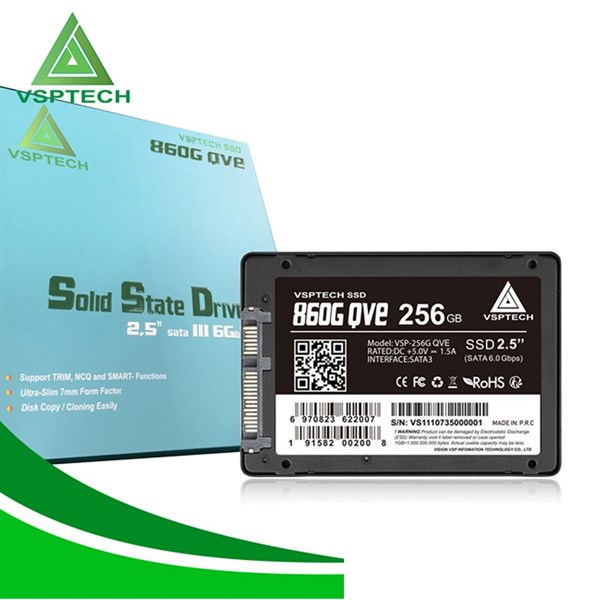 Ổ CỨNG SSD VSPTECH 860G QVE 256G