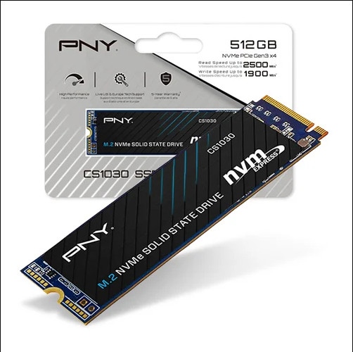 Ổ cứng SSD 256G PNY CS1031 NVMe PCIe Gen3x4 M.2 2280 (M280CS1031-256-CL)