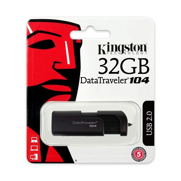 USB KINGSTON DATA TRAVELER104 32GB USB 2.0