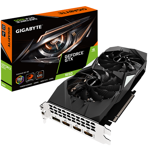 VGA GIGABYTE GeForce GTX 1650 OC 4G 2FAN cũ