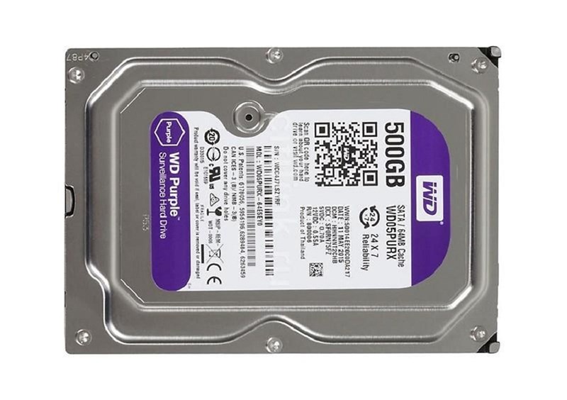 Ổ CỨNG HDD WD 500GB MÀU TÍM - HÀNG CHÍNH HÃNG