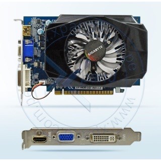 VGA GIGABYTE GV72505 - 2G DDR3 CŨ