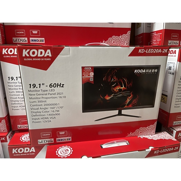 Màn hình máy tính KODA KD-Led20A-2K 19.1inch Mới