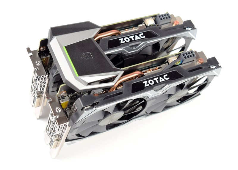 VGA ZOTAC GEFORCE GTX1070 MINI 8G D5 2 FAN CŨ