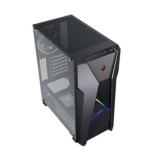 VỎ CASE MÁY TÍNH GAMING VSP B17 MẶT KÍNH TRONG SUỐT