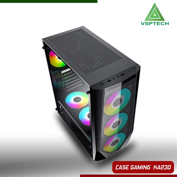 VỎ CASE MÁY TÍNH GAMING VSP KA230