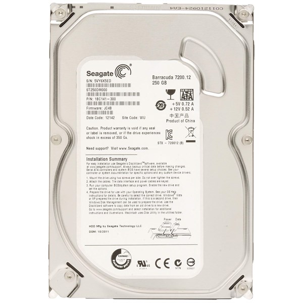 HDD PC 250G SEAGATE MỚI