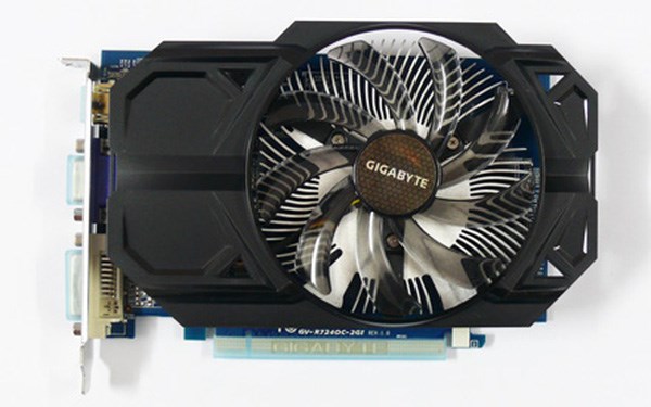 VGA GIGABYTE GV7240C - 2G DDR3 CŨ