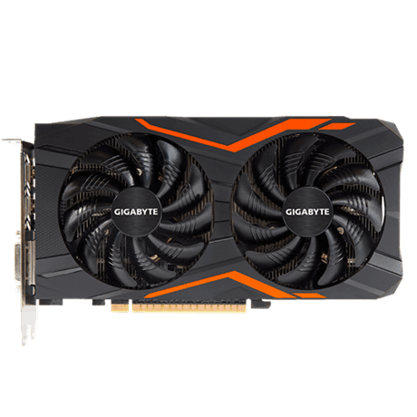 GA GIGABYTE GEFORCE GTX 1050 TI G1 GAMING 4G 2 FAN CŨ