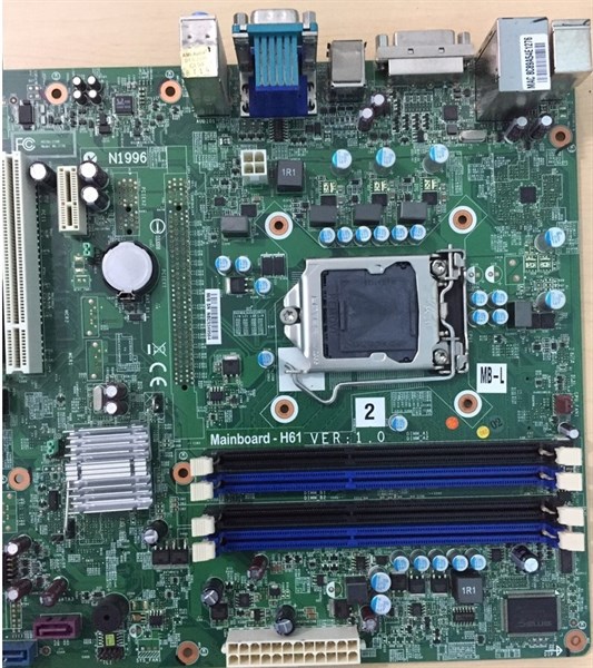 MAIN H61 INTEL CŨ CHẠY SOCKET 1155