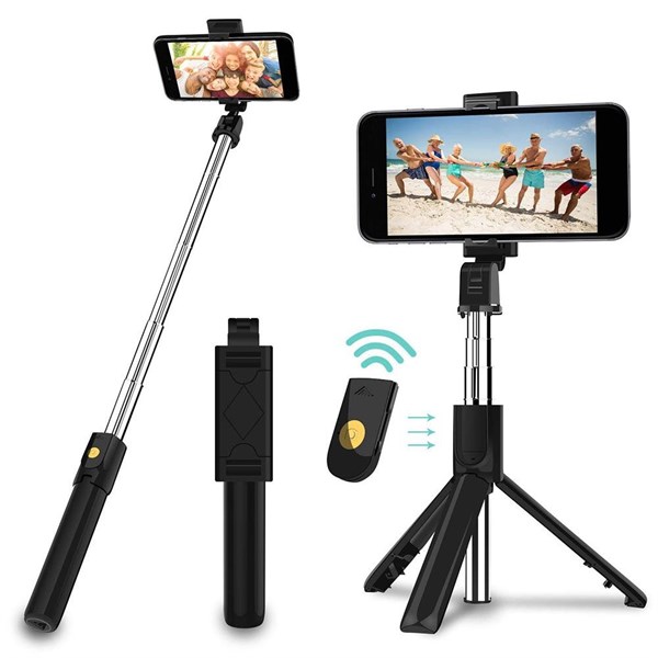 GẬY TỰ SƯỚNG BLUETOOTH TRIPOD K07 CAO CẤP