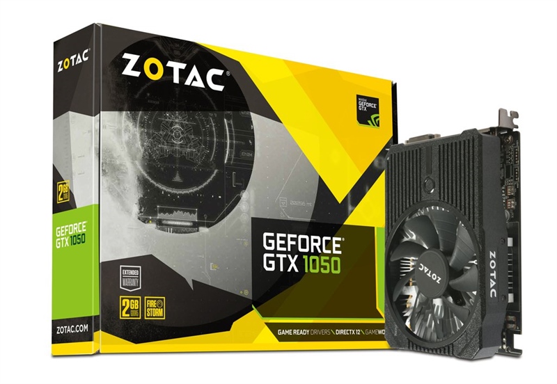 VGA ZOTAC GTX 1050 2G D5 1 FAN CŨ