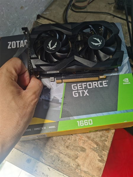 VGA Zotac GTX 1660 6G GDDR5 Gaming Twin Fan