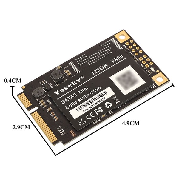 Ổ CỨNG SSD VASEKY MSATA 128GB MỚI