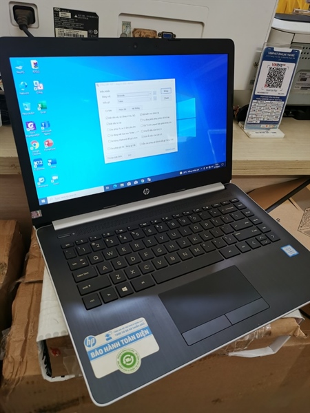 Laptop Hp 14-ck0068TU (i3 7020U/Ram 4g, SSD 128G, 14")