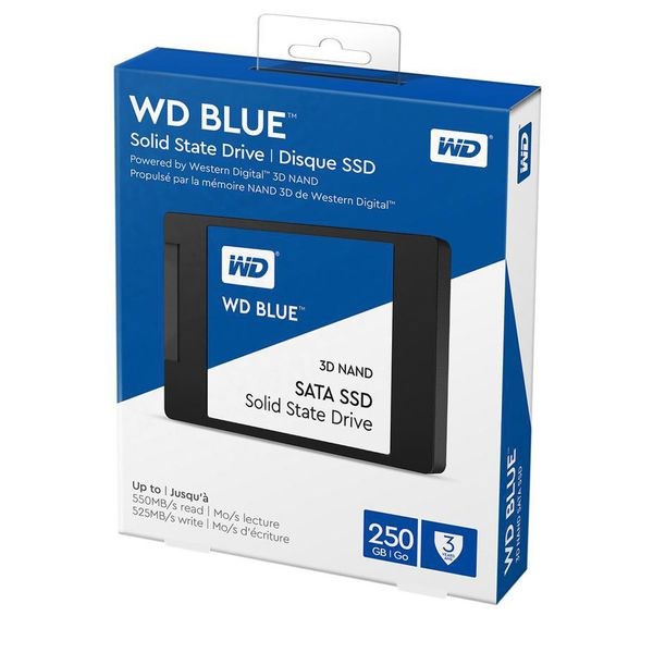 Ổ CỨNG SSD WD 500G (G2B0A) BLUE