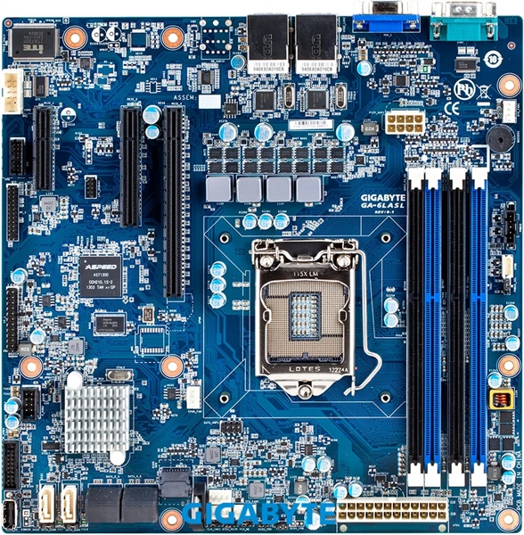 Mainboard Server Gigabyte GA-6LASL - Socket 1150 2nd