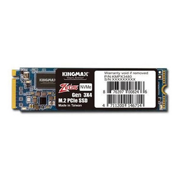 SSD KINGMAX ZEUS 256GB PX3280 NVME M.2 2280 PCIE