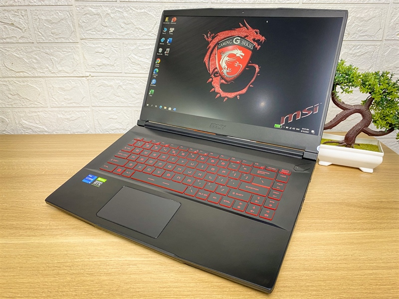 Laptop MSI GF63 Thin 11UC 443VN (Core™ i5-11400H | 8GB | 512GB | RTX 3050 4GB | 15.6 inch FHD | Win 10 | Đen)